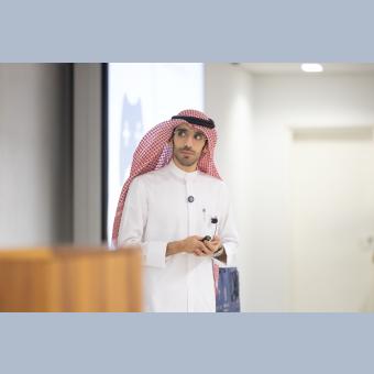 Giving a lecture 